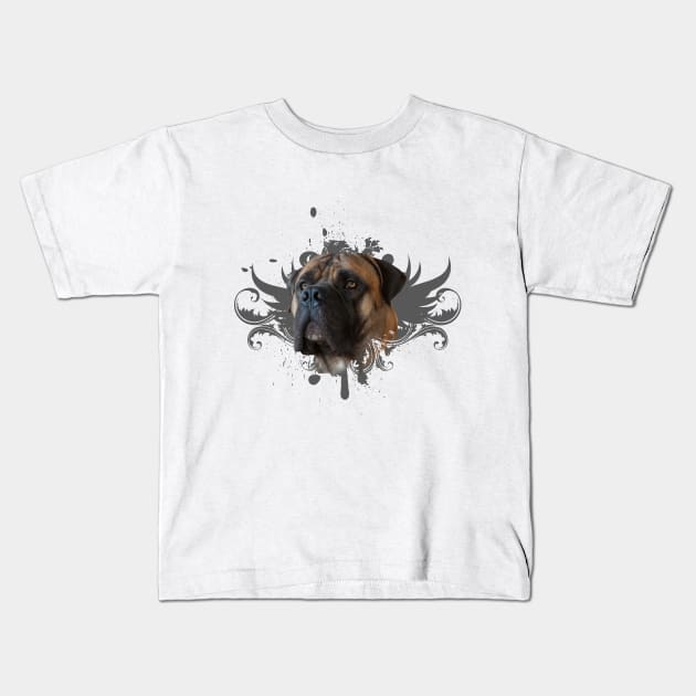 Boerboel - South African Mastiff Kids T-Shirt by Nartissima